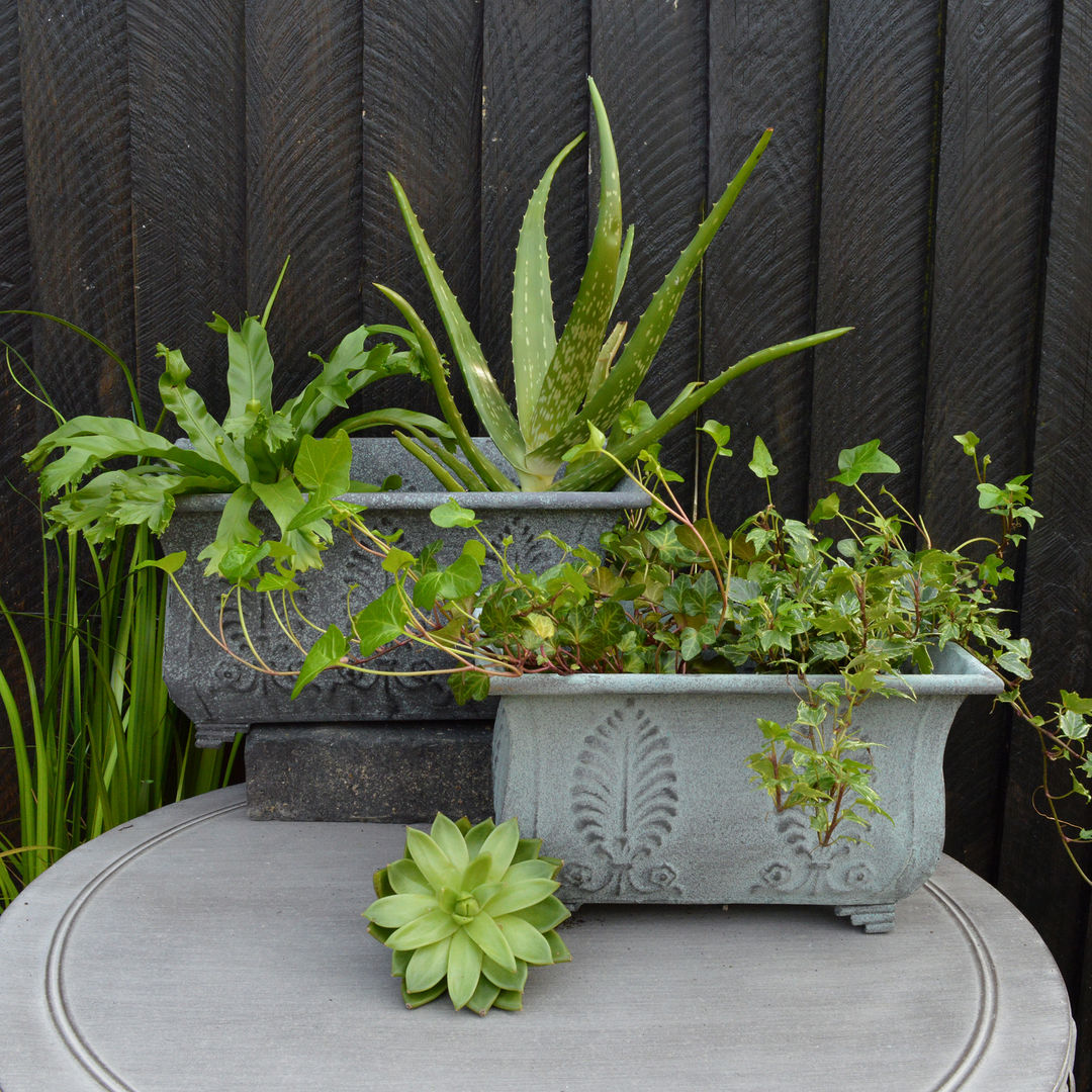 Metal Garden Troughs - MiaFleur homify حديقة Plant pots & vases