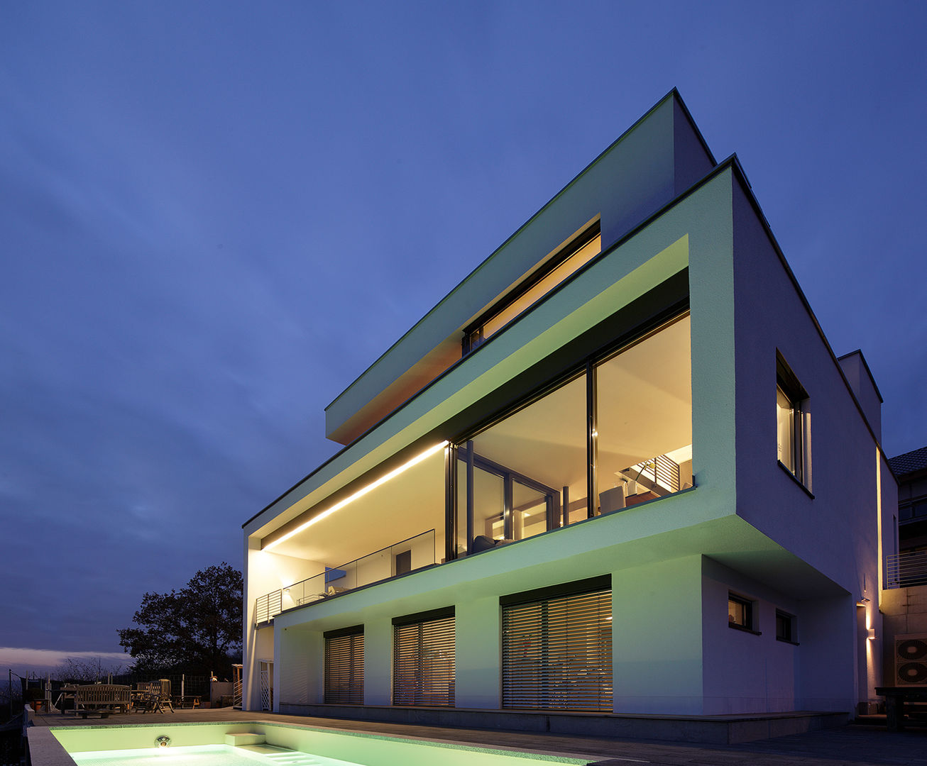 Haus Rheinblick, wirges-klein architekten wirges-klein architekten Casas de estilo moderno