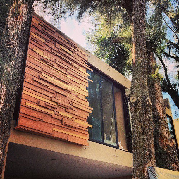 Fachadas de madera WPC Innover, Grupo Boes Grupo Boes Casas modernas