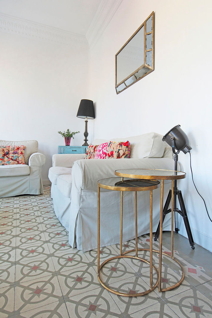 Vivienda tropical, Vade Studio SC Vade Studio SC Ausgefallene Wohnzimmer Couch- und Beistelltische