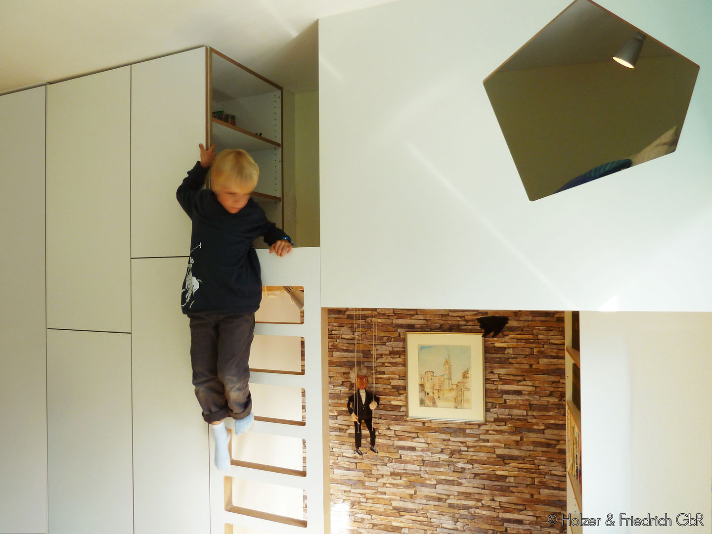 Jonas' Kinderzimmer, Holzer & Friedrich GbR Holzer & Friedrich GbR Dormitorios infantiles modernos: