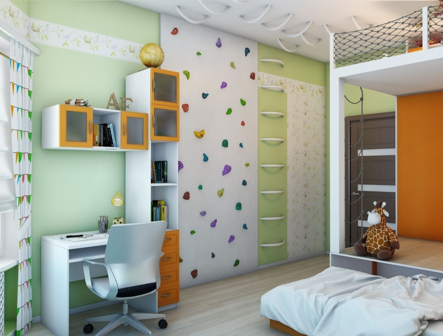 Загородный дом., Студия дизайна Elena-art Студия дизайна Elena-art Habitaciones para niños de estilo clásico