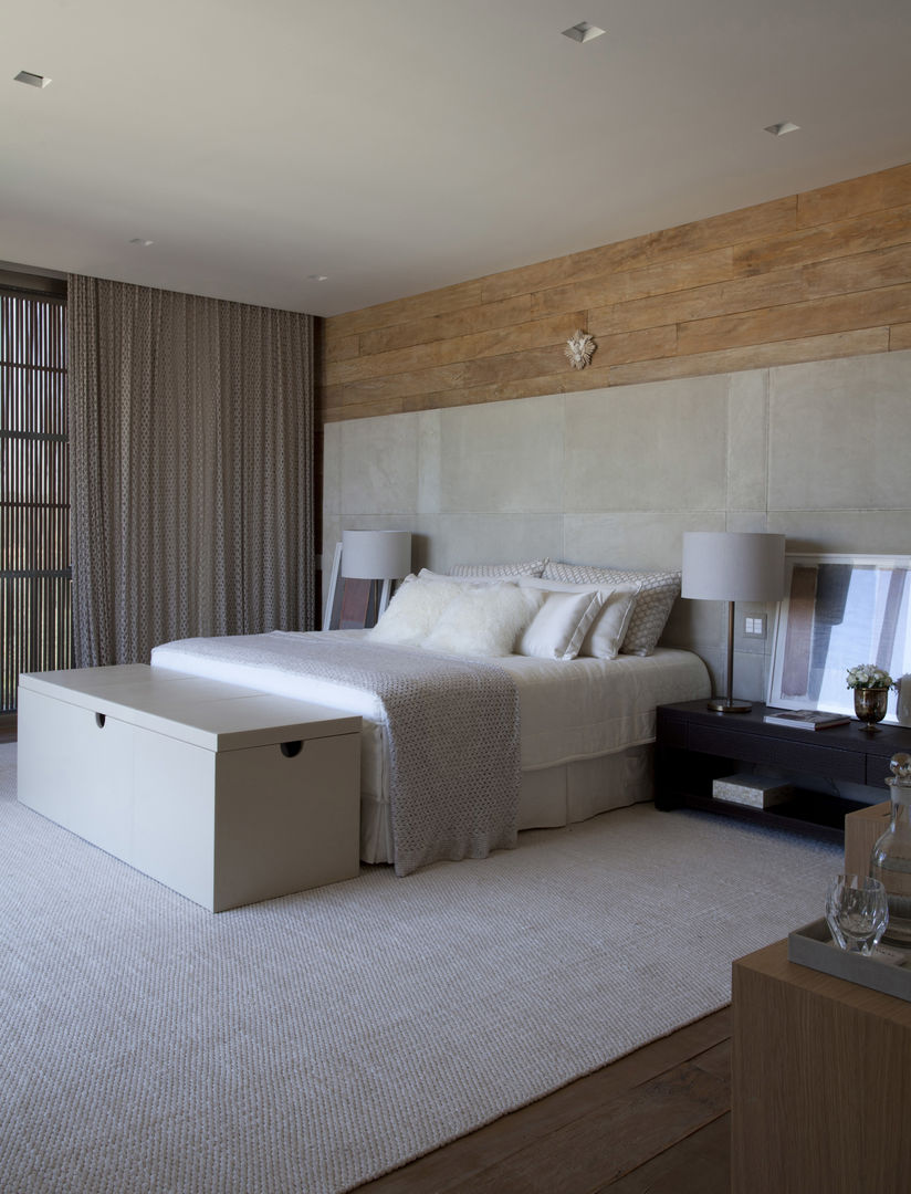 Condomínio de Luxo Quinta da Baronesa, Débora Aguiar Débora Aguiar Modern style bedroom