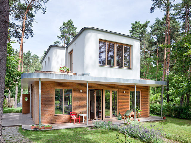 Atelierhaus in Königswusterhausen , Müllers Büro Müllers Büro Eklektik Evler