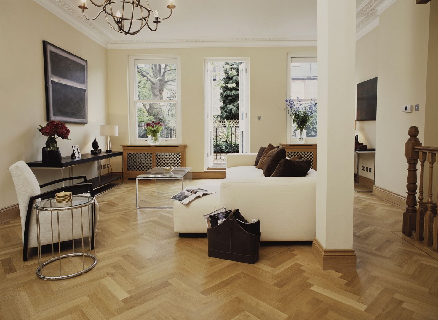 Oak Premier Parquet The Natural Wood Floor Company جدران أغطية الجدران والأرضيات