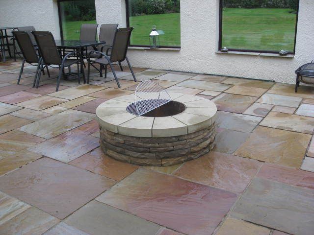 The Tweed Lithic Fire Modern Garden