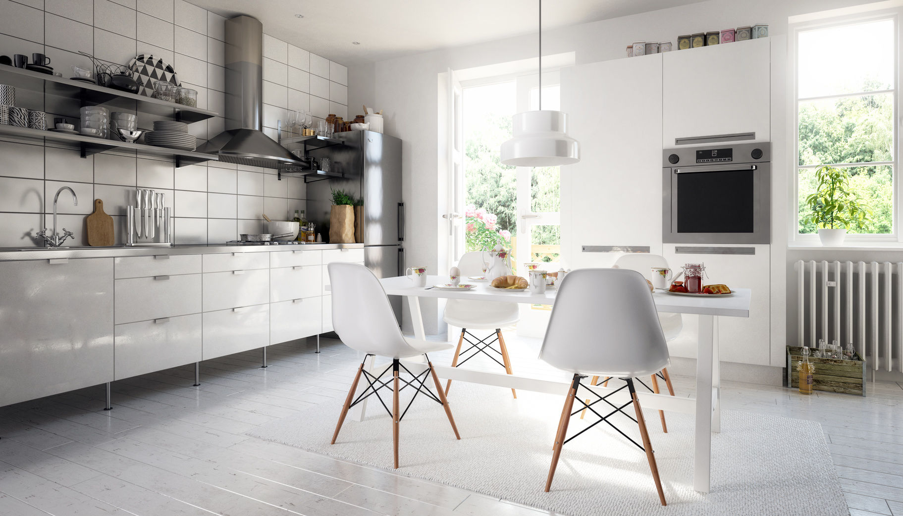 Bespoke Kitchen., Piwko-Bespoke Fitted Furniture Piwko-Bespoke Fitted Furniture Cocinas de estilo moderno Estanterías y gavetas