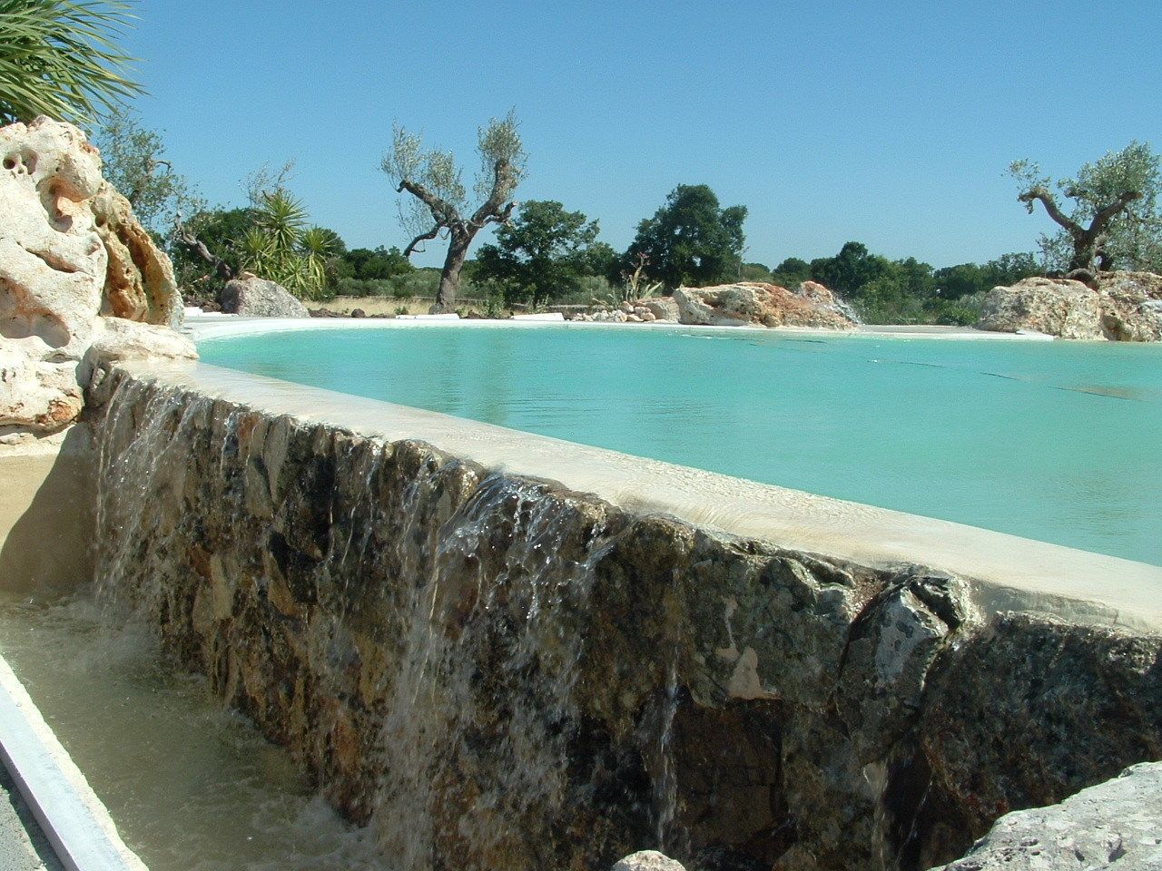 PISCINA IN ROCCE NATURALI, MASSIMO FABBRO MASSIMO FABBRO