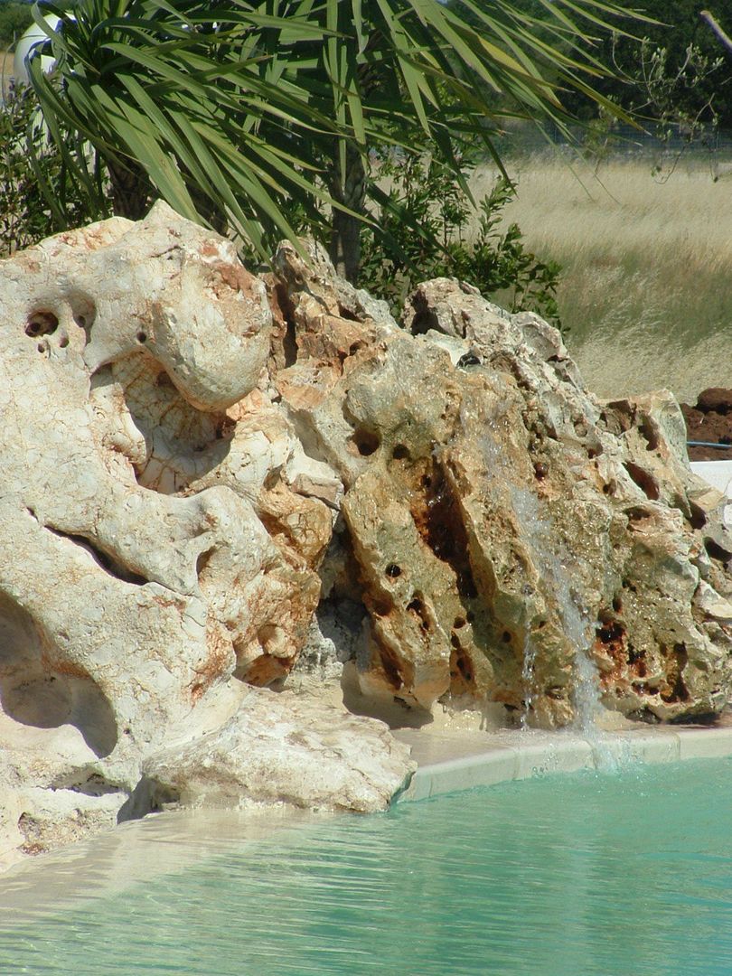 PISCINA IN ROCCE NATURALI, MASSIMO FABBRO MASSIMO FABBRO