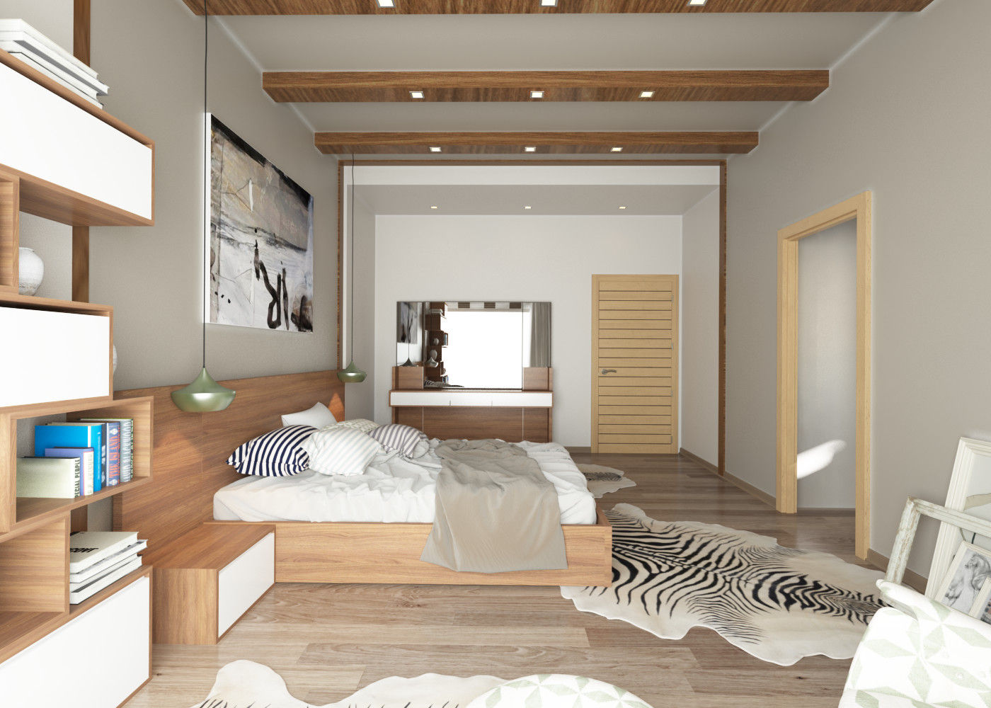 INTERIOR DESIGN FOR IMAR INSAAT, ROAS ARCHITECTURE 3D DESIGN AGENCY ROAS ARCHITECTURE 3D DESIGN AGENCY Bedroom