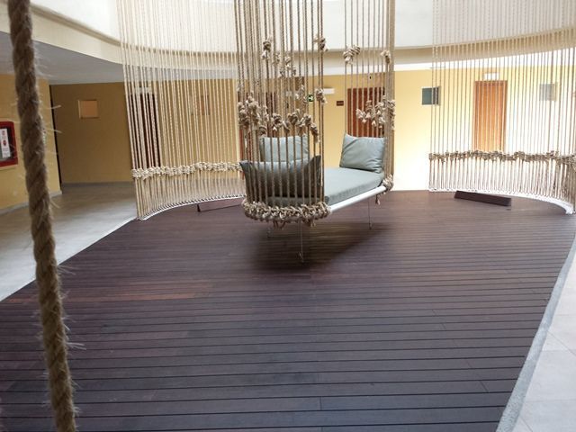 Bamboe buiten vloeren, Eco-Logisch Eco-Logisch Commercial spaces Hotels