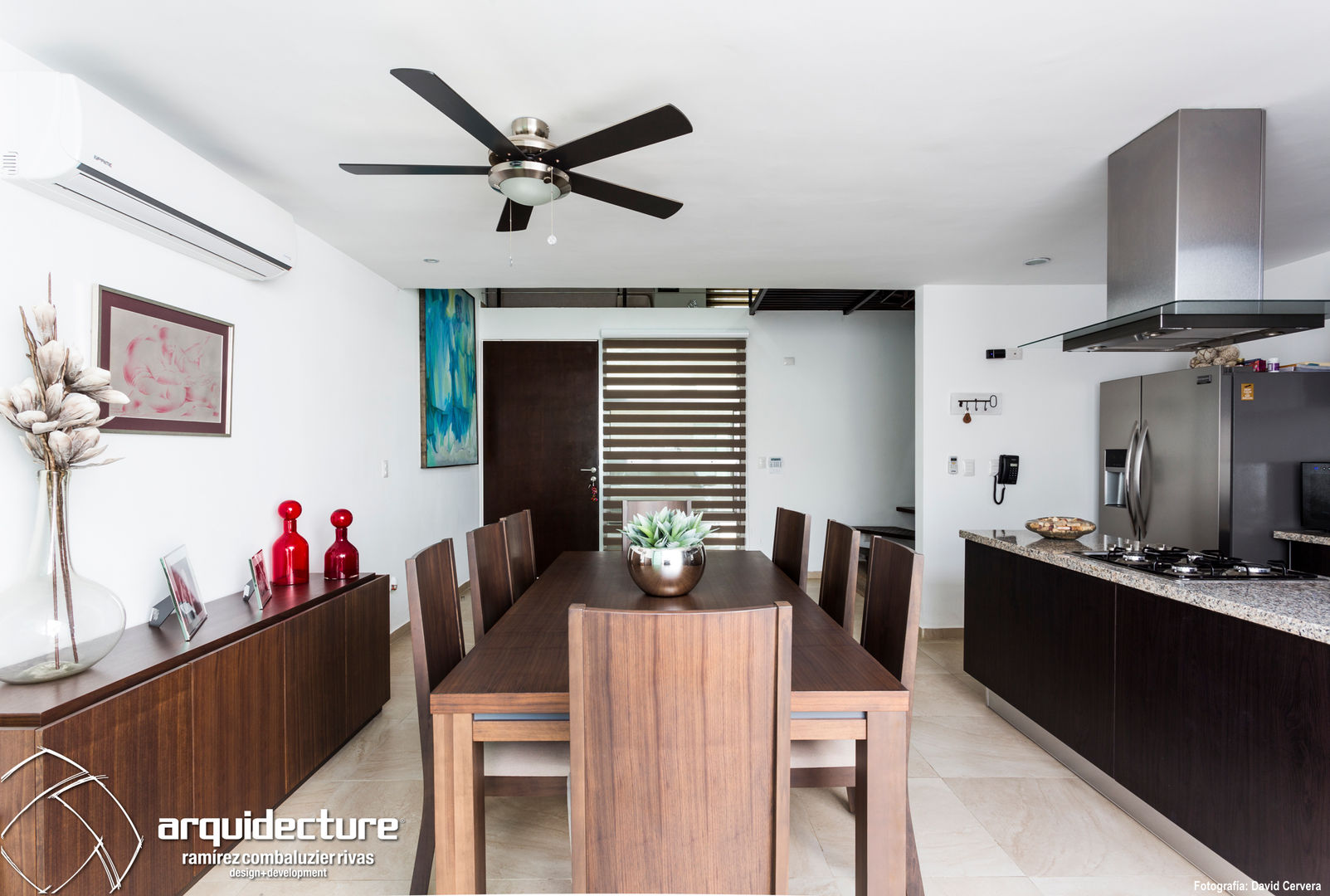 VILLAS DOCE LUX, Adagio Arquitectos Adagio Arquitectos Minimalist dining room