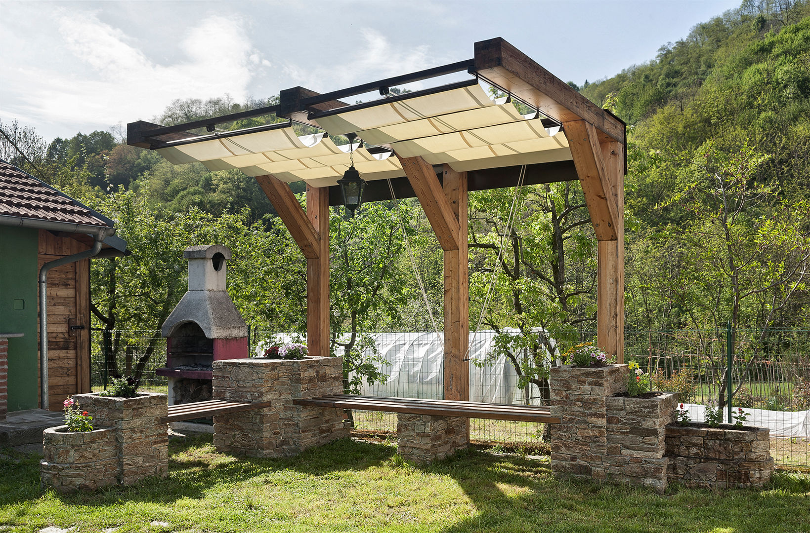 Progetto Giardino, Federico Vota design Federico Vota design Taman Gaya Rustic