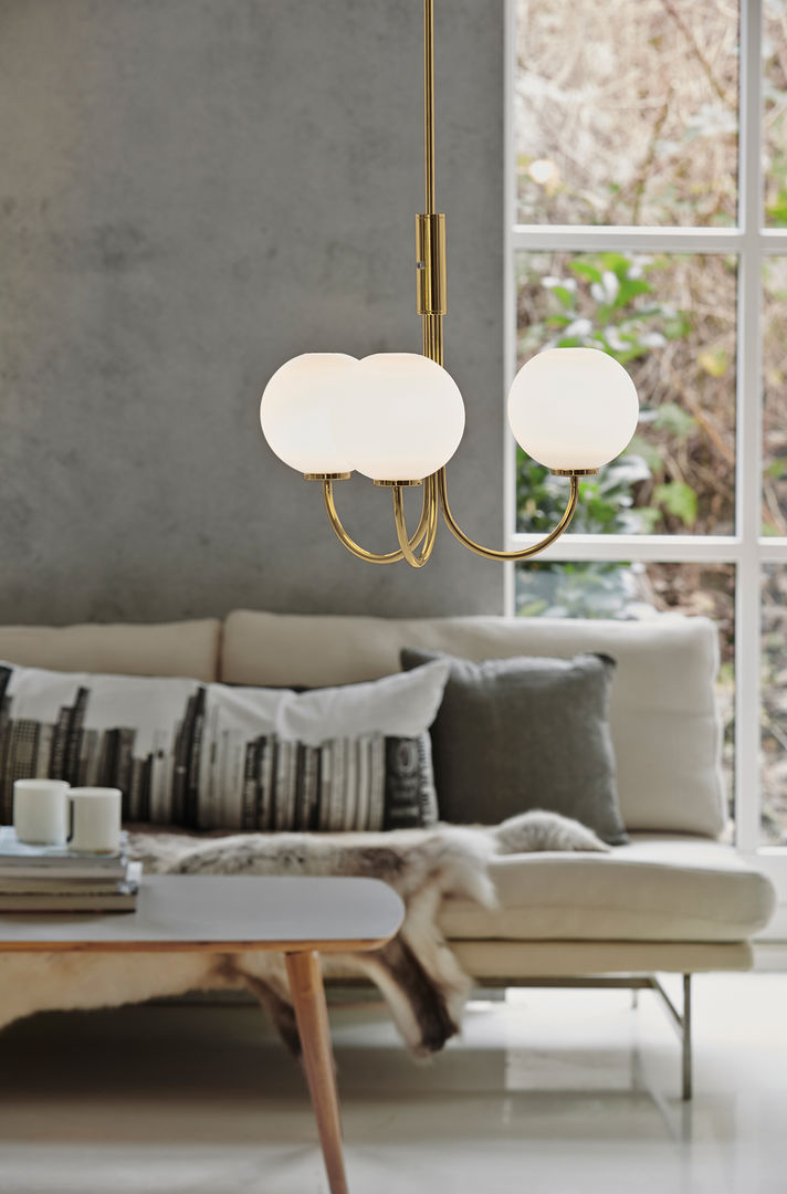 Chandeliers / Balloon, Herstal A/S Herstal A/S Modern living room Lighting