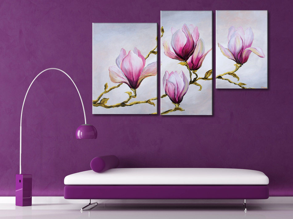 Quadri fiori: Belli e Moderni con un stile Unico, BIMAGO.it BIMAGO.it Living room Accessories & decoration