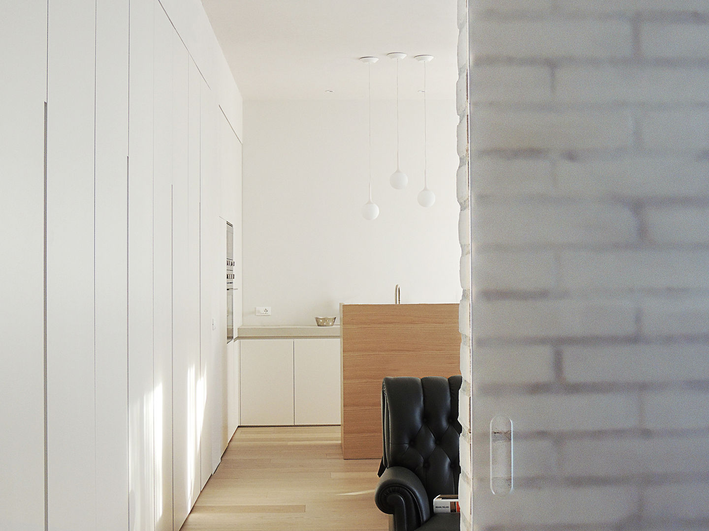 Casa M, interno a Milano, diegocolliniarchitetto diegocolliniarchitetto Salones de estilo minimalista