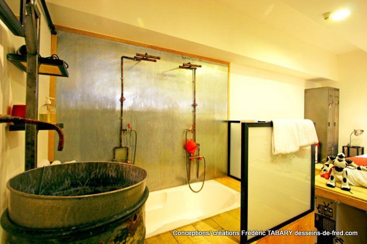 Le Loft , Frédéric TABARY Frédéric TABARY Phòng tắm Bathtubs & showers