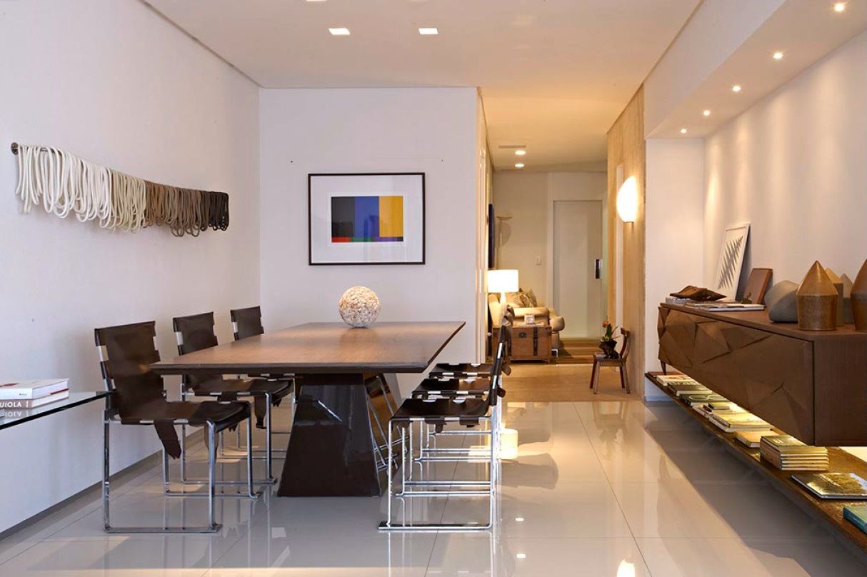 Apartamento Ninho, Coutinho+Vilela Coutinho+Vilela Modern Dining Room