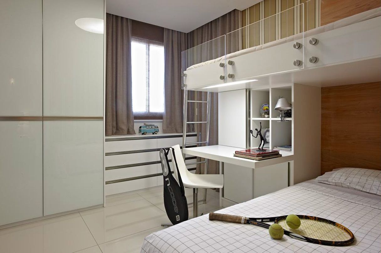 Apartamento Ninho, Coutinho+Vilela Coutinho+Vilela Modern Bedroom
