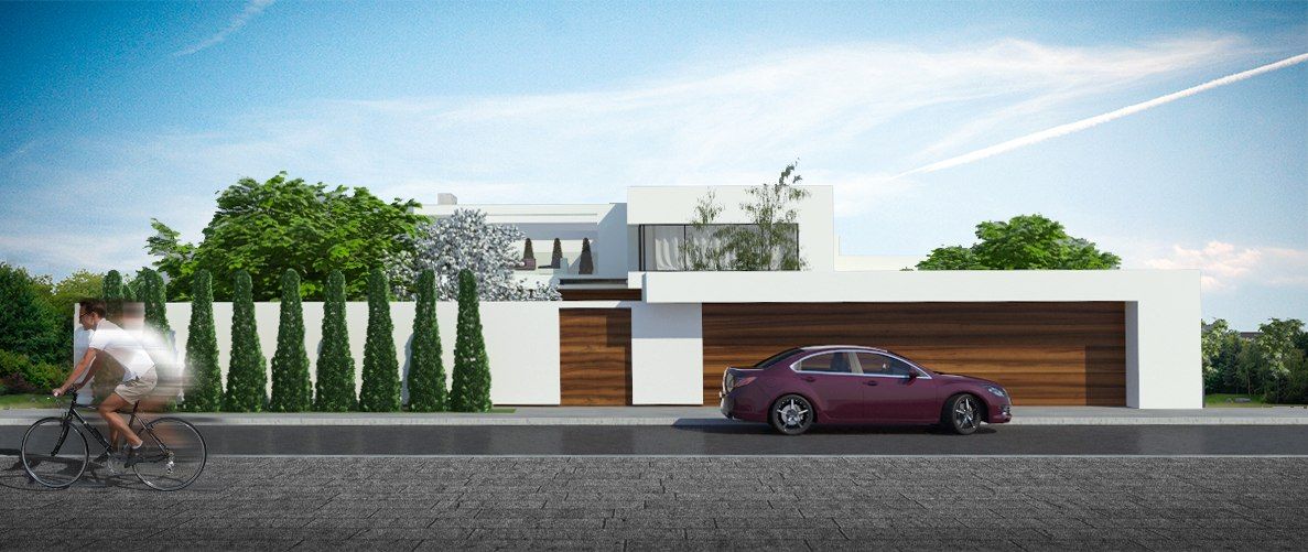 Загородный дом в Краснодаре, NK design studio NK design studio Modern houses