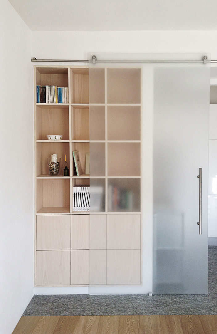 Casa C, interno a Novara, diegocolliniarchitetto diegocolliniarchitetto Minimalistyczna jadalnia