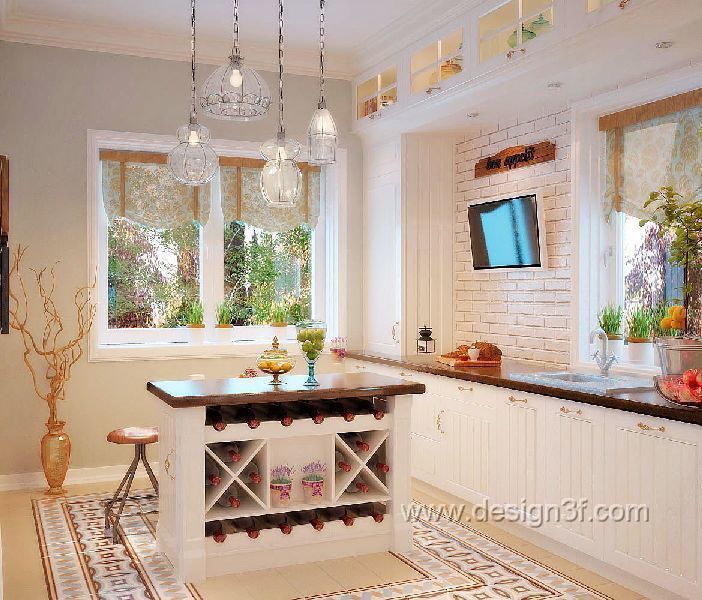 Дом в Санкт-Петербурге, студия Design3F студия Design3F Cucina in stile classico