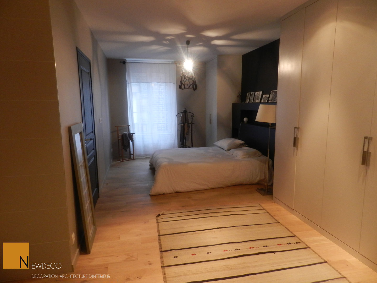 Rénovation d'un appartement centre ville Fougères, NEWDECO NEWDECO غرفة نوم