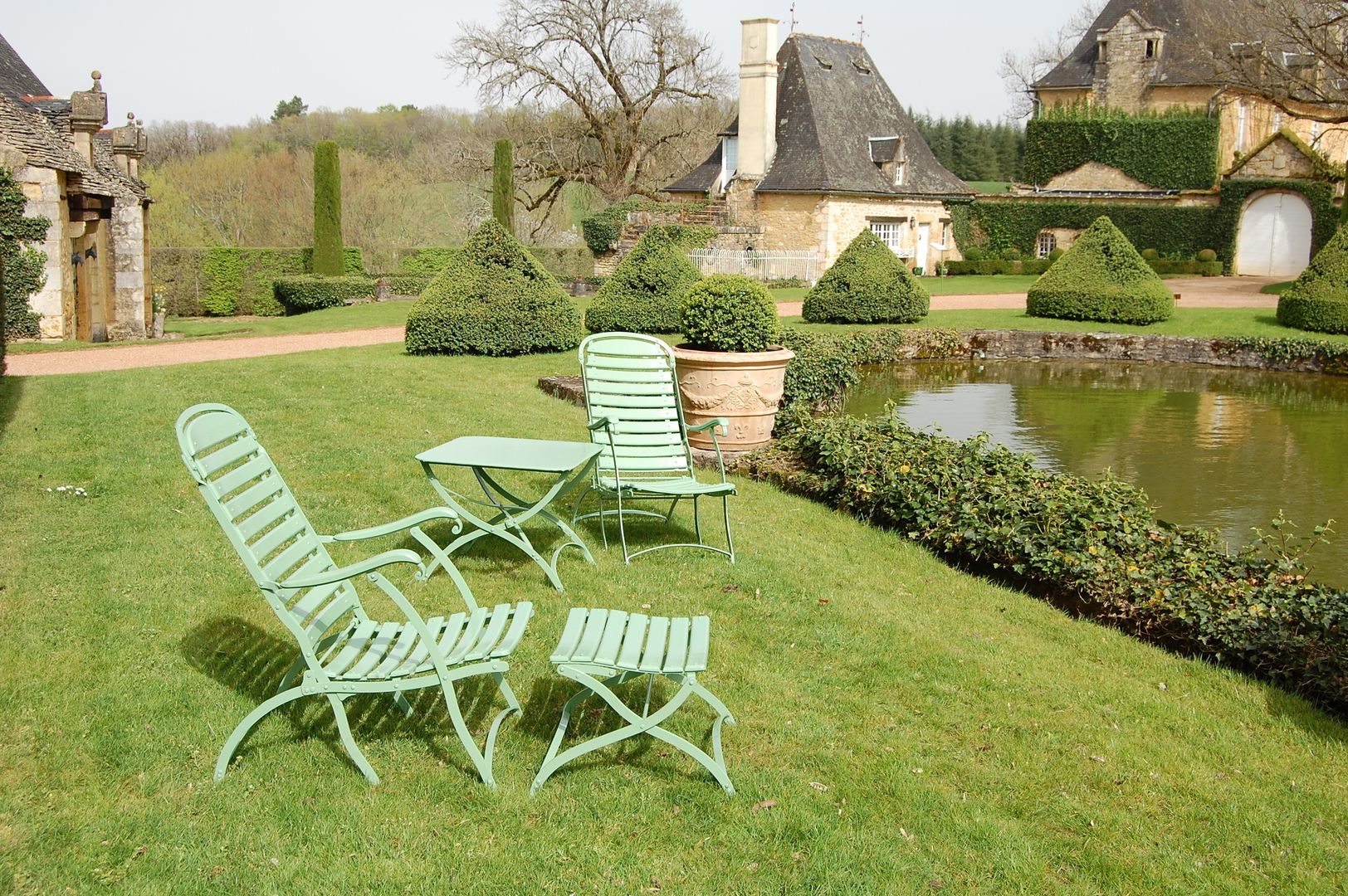 FAUTEUIL AKEBIA, MEUBLES DE JARDIN POTIER MEUBLES DE JARDIN POTIER Garden Furniture