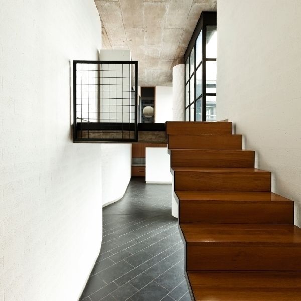 Treppenhaus, Exellentworkers Exellentworkers Modern corridor, hallway & stairs