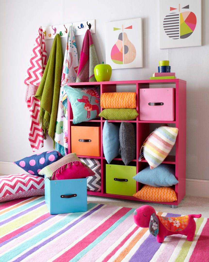 Tessera 9 Cube Storage Unit ASPACE Quarto infantil moderno Armazenamento