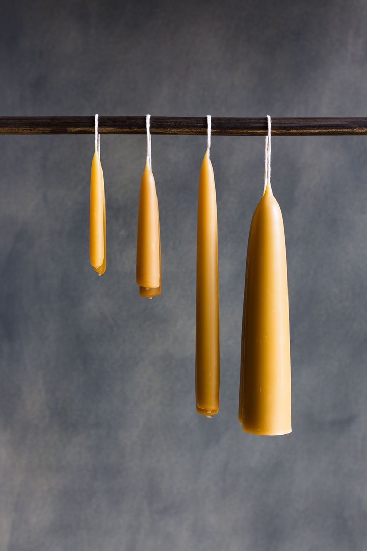 Beeswax Candles Oggetto モダンな 家 家庭用品