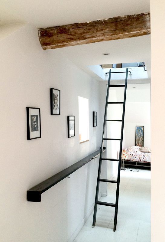 La grange domestiquée, Atelier d'Ersu & Blanco Atelier d'Ersu & Blanco Stairs Stairs