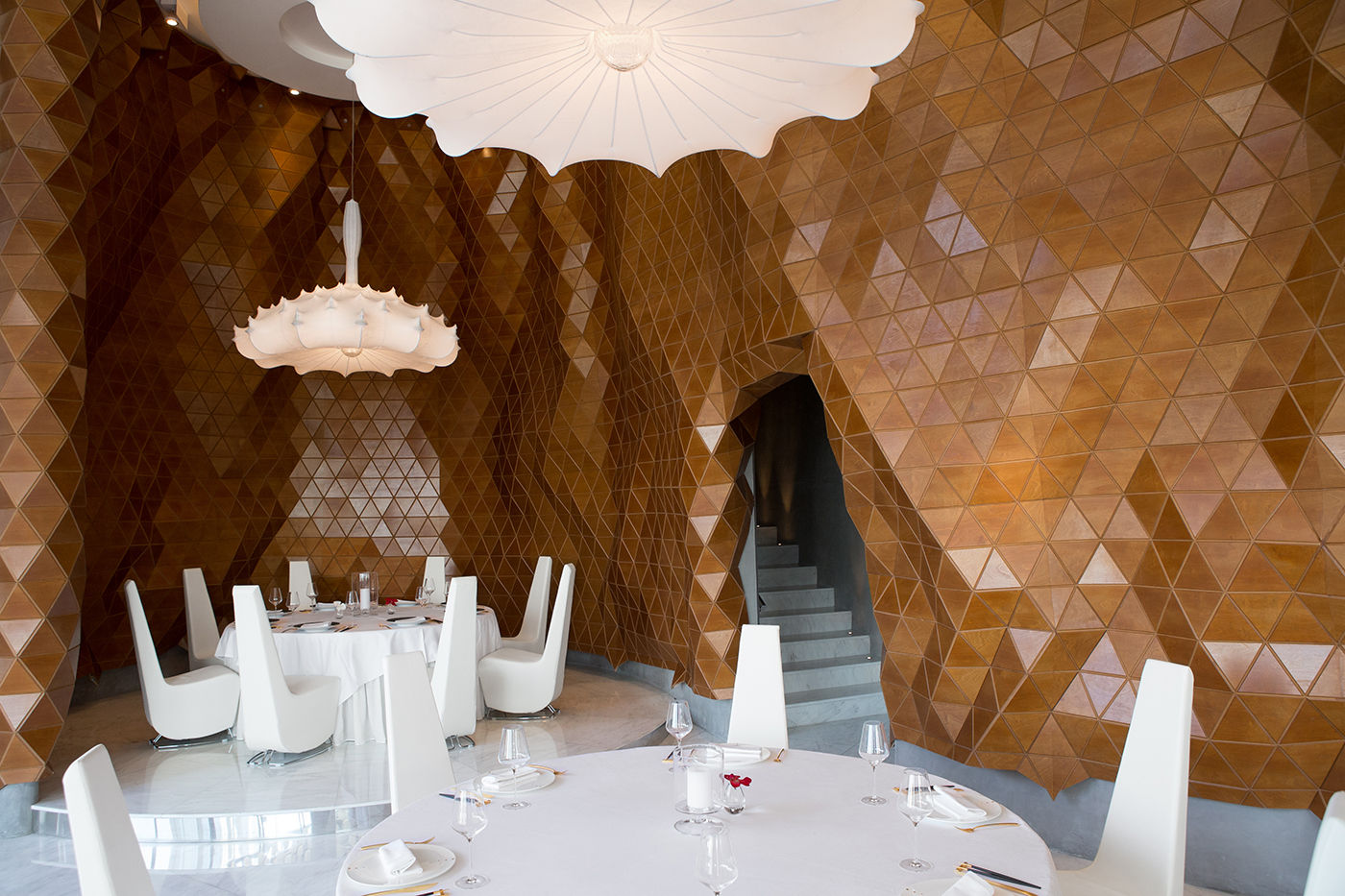 Reign Restaurant, Dubai, Wood-Skin® Wood-Skin® 商業空間 バー & クラブ