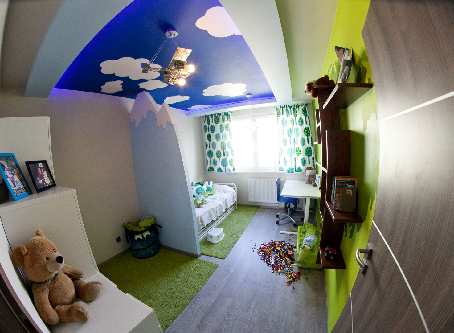 Nova, Arkadiusz Grzędzicki projektowanie wnętrz Arkadiusz Grzędzicki projektowanie wnętrz Dormitorios infantiles modernos: