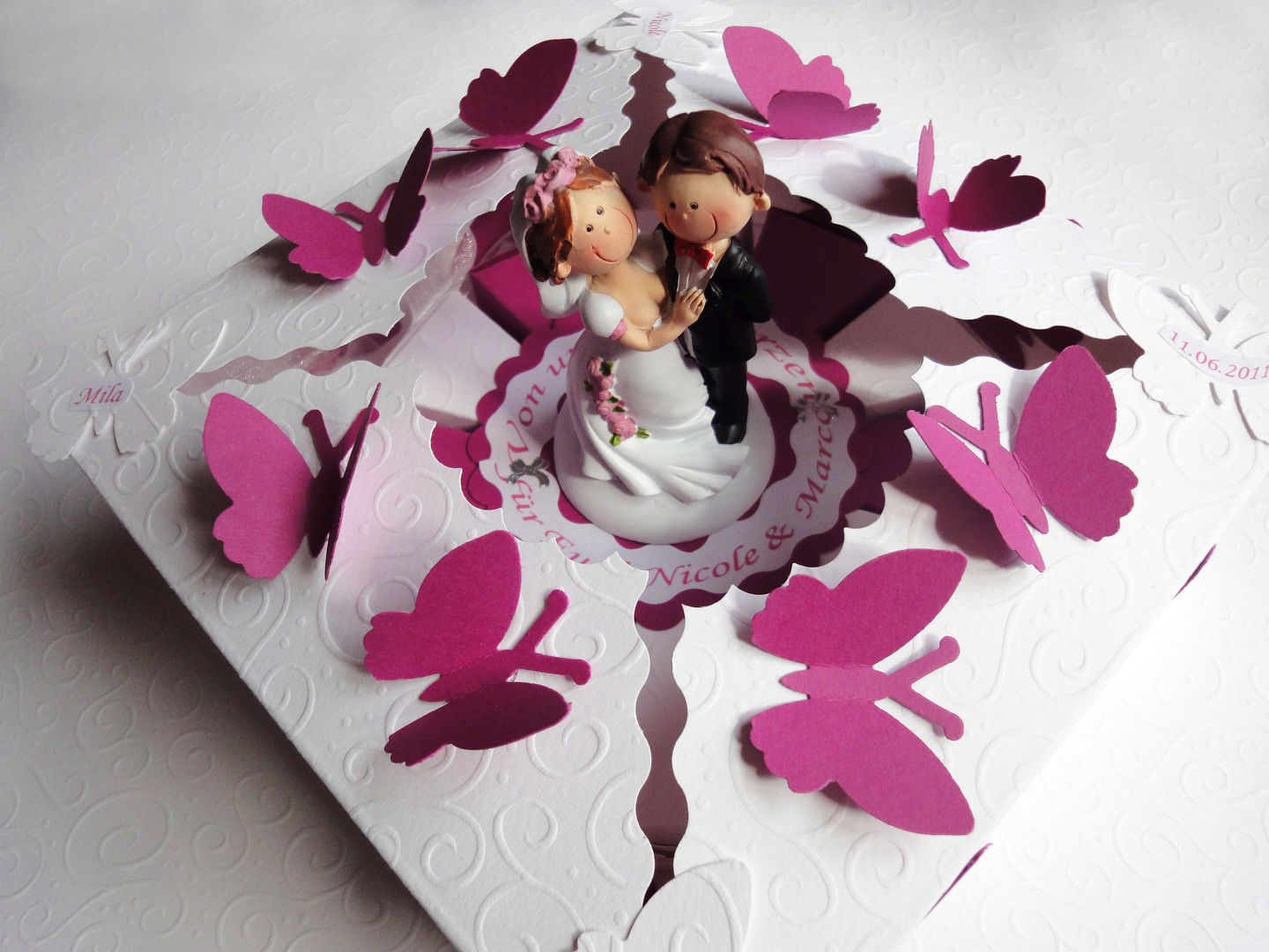 Papiertorte Mini, Zauberhaft verschenken Zauberhaft verschenken モダンな 家 Accessories & decoration