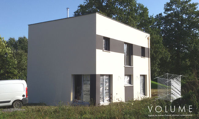 Maison Cubique, VOLUME VOLUME Modern houses