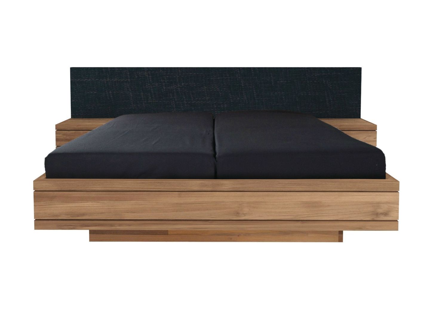 Modernes Teakholzbett in zeitlosem Design, Teakwoodstore24 Teakwoodstore24 Kamar Tidur Modern Beds & headboards