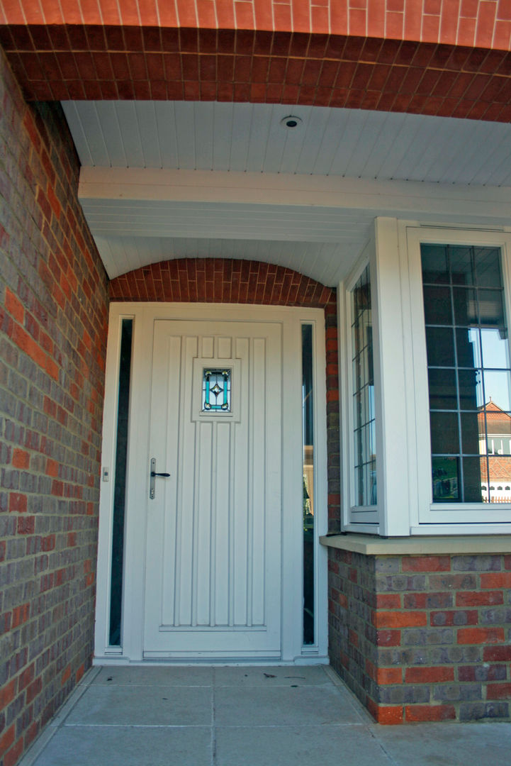 Front Door and porch homify Wiejskie domy