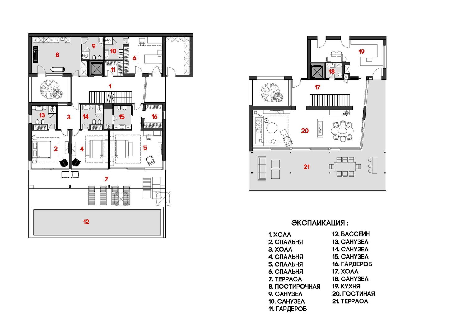 البحر الأبيض المتوسط تنفيذ IND Archdesign, بحر أبيض متوسط