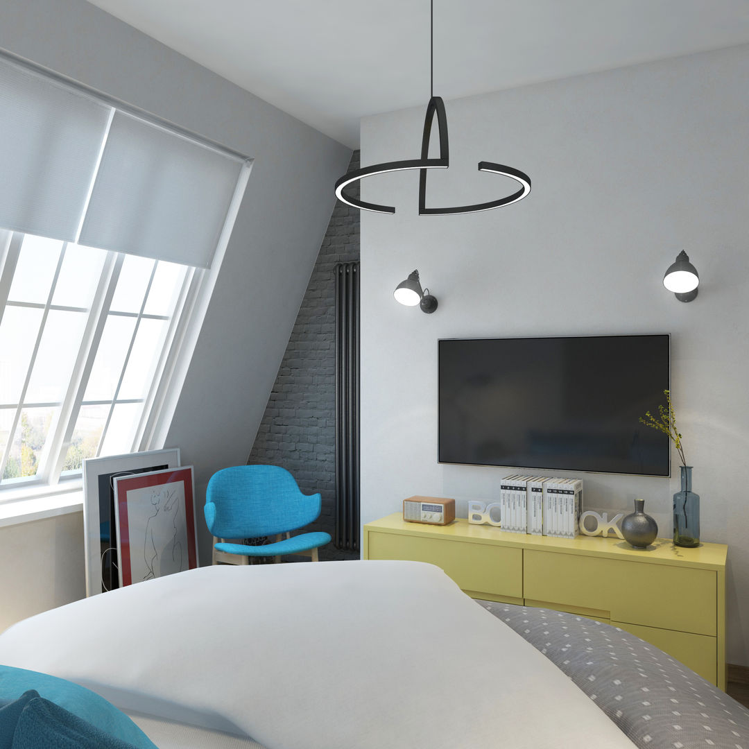 Элементы Loft, tatarintsevadesign tatarintsevadesign Quartos industriais