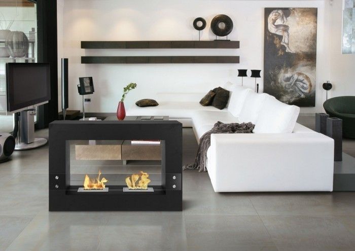 Biolareira Barcelona, Clearfire - Lareiras Etanol Clearfire - Lareiras Etanol Modern living room Fireplaces & accessories