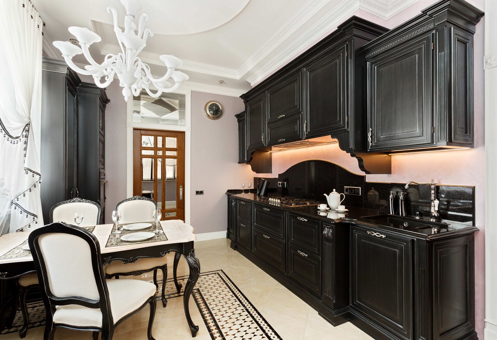 Дом в г.Калининграде, AGRAFFE design AGRAFFE design Classic style kitchen