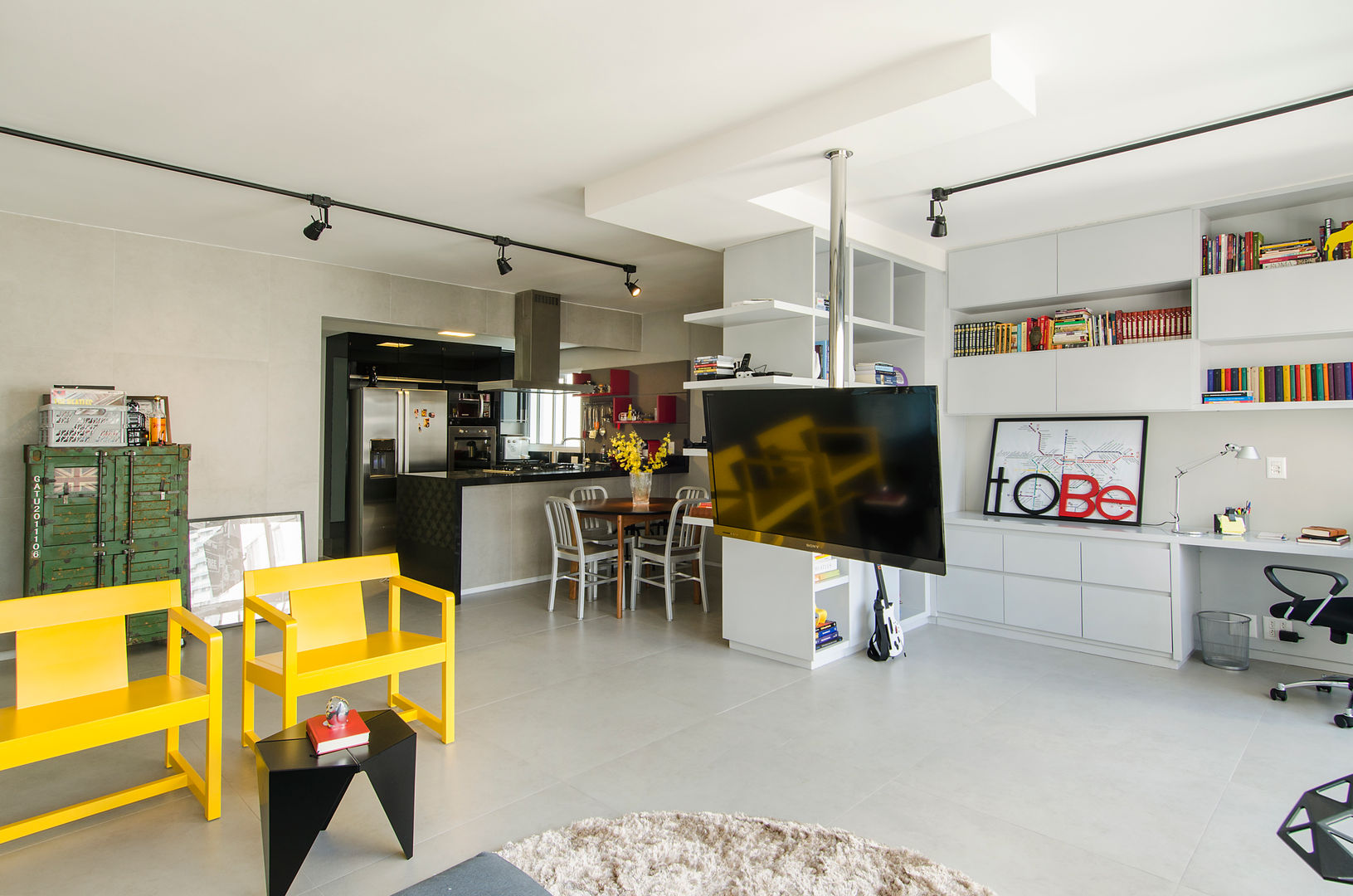 Apartamento Vila Nova Conceição, Marcella Loeb Marcella Loeb ห้องนั่งเล่น