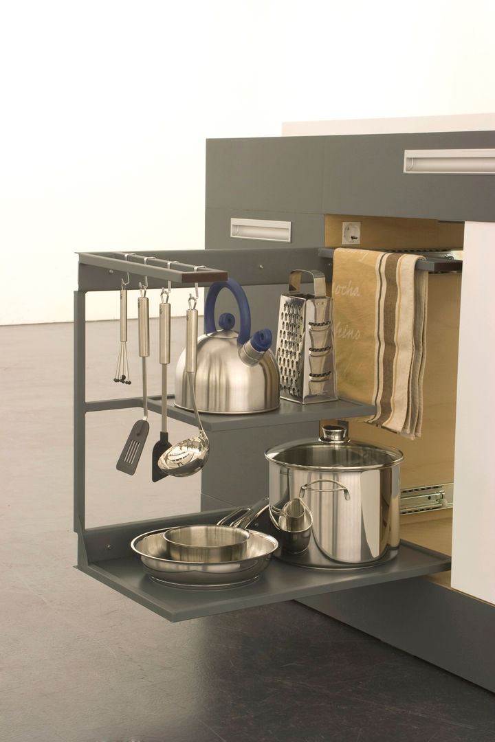 Kompaktküche "small type", krinola krinola Minimalist kitchen Storage