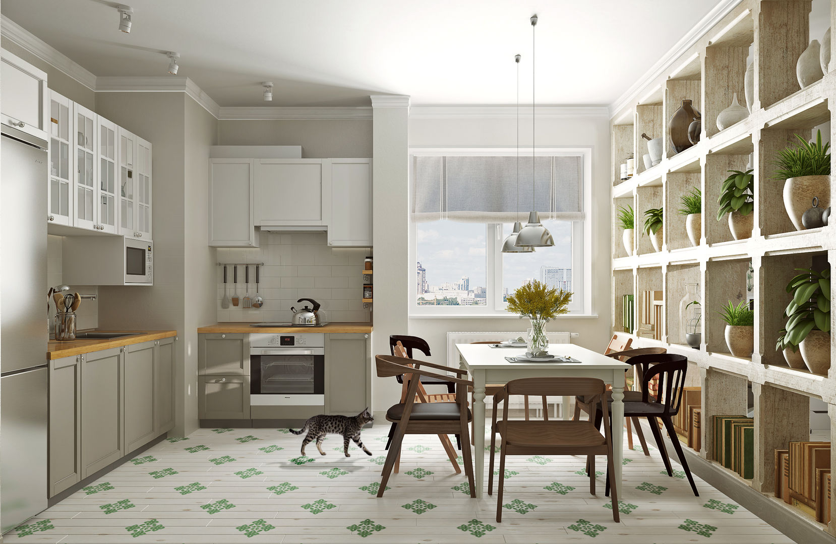 homify Scandinavian style kitchen