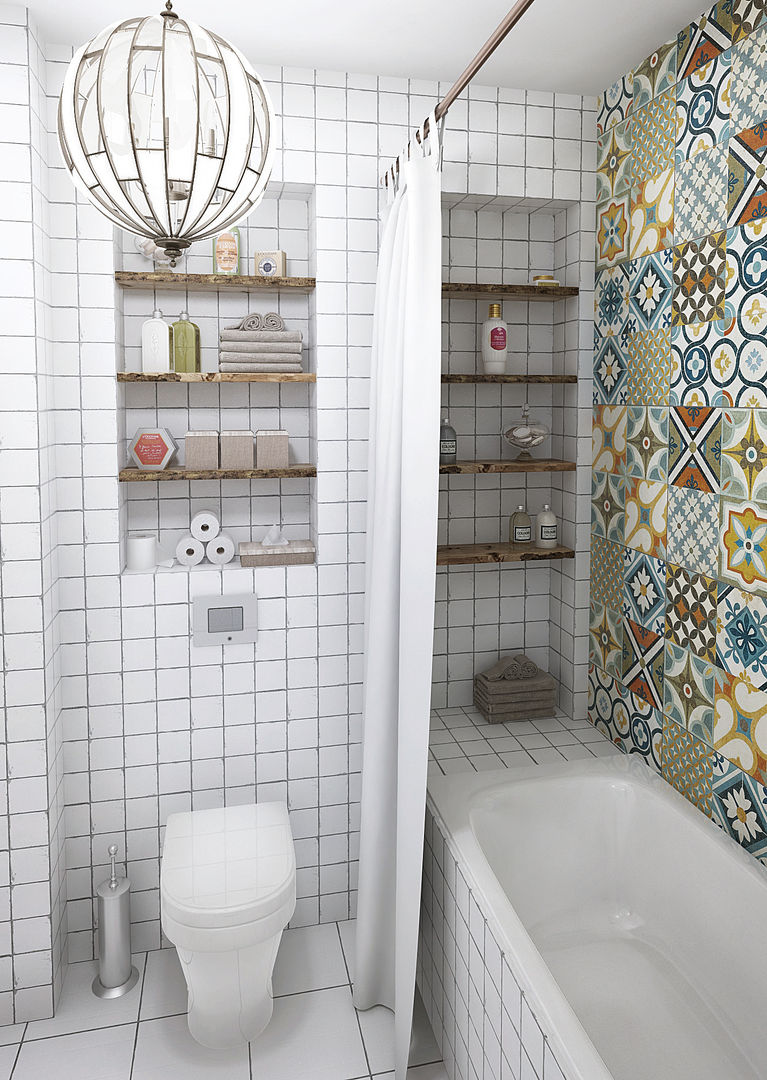 homify Scandinavian style bathroom