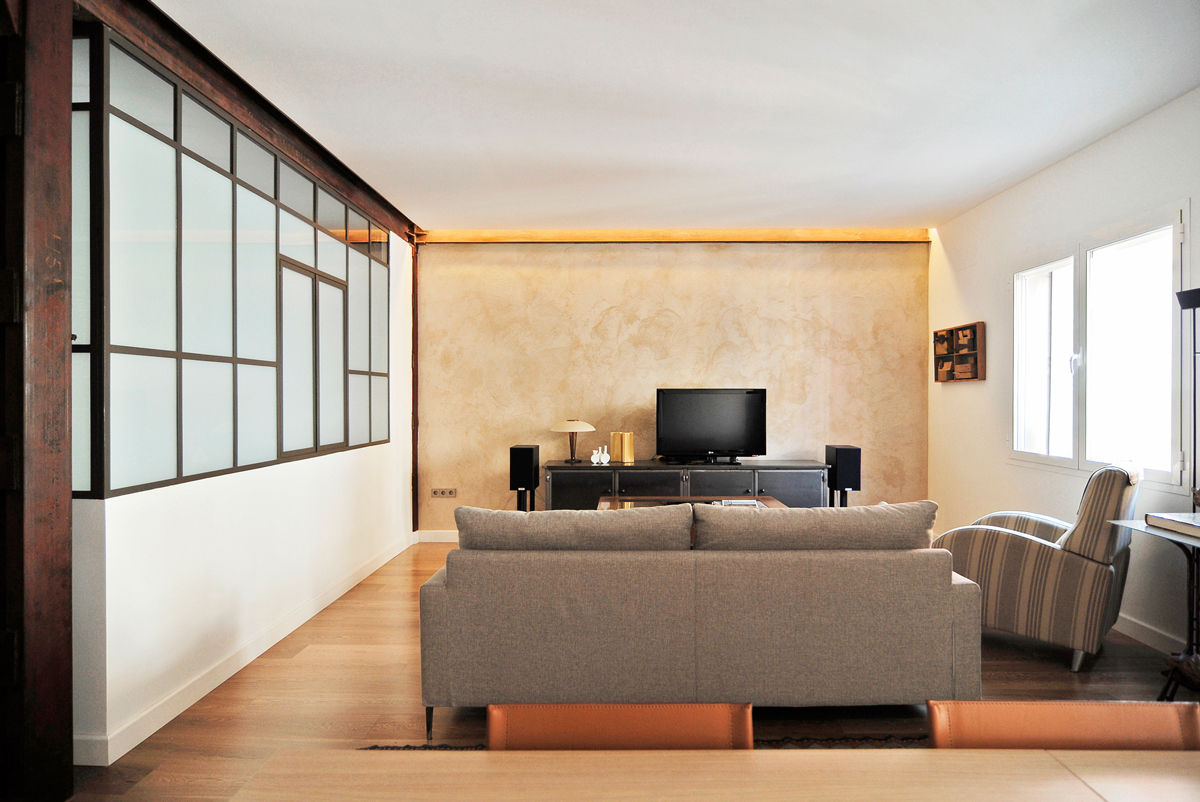 Loft en El Arenal, CM4 Arquitectos CM4 Arquitectos Walls Wall & floor coverings