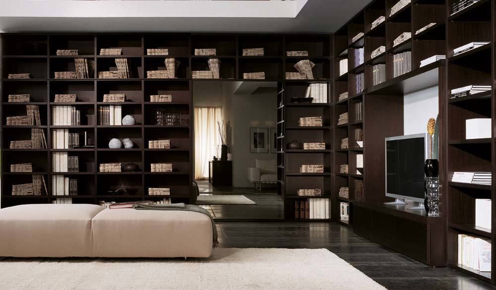 homify Ruang Keluarga Modern Shelves