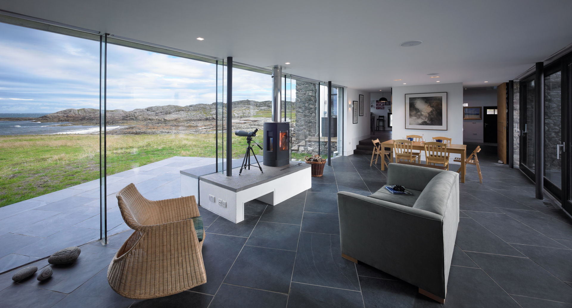 Living Dining Space WT Architecture Living room