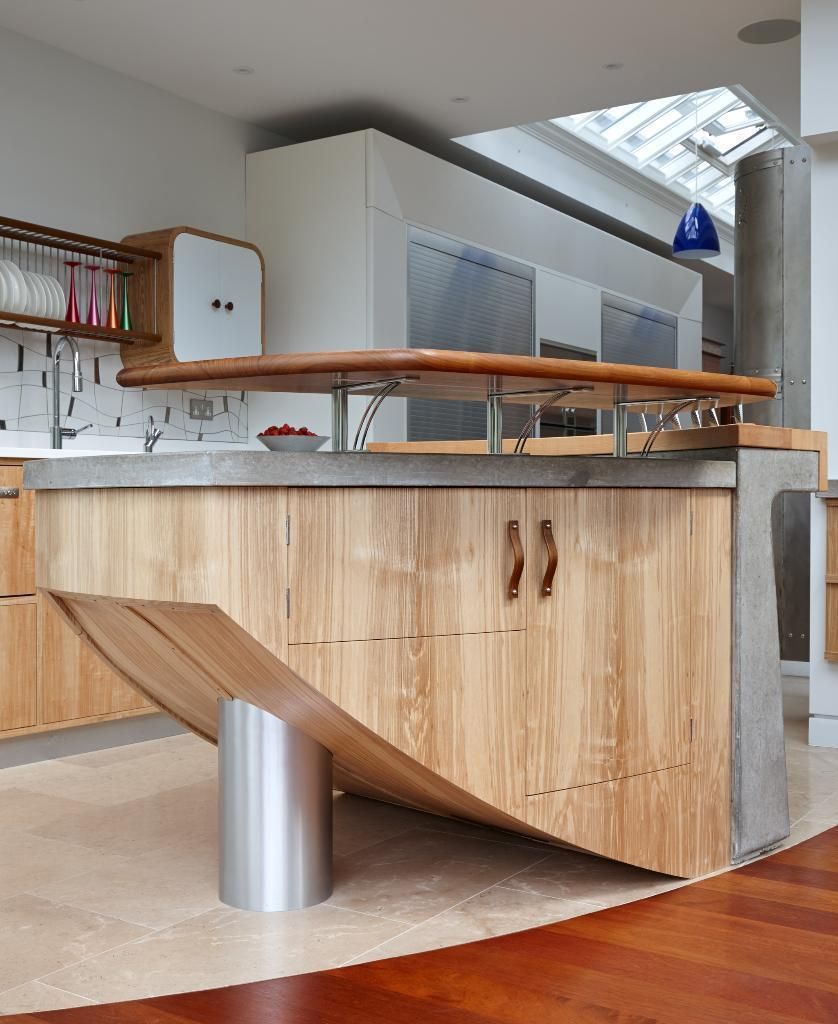 Richmond - A Kitchen in Three Movements , Johnny Grey Johnny Grey Modern style kitchen